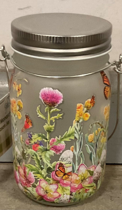 MASON JAR MONARCHS LIGHTED