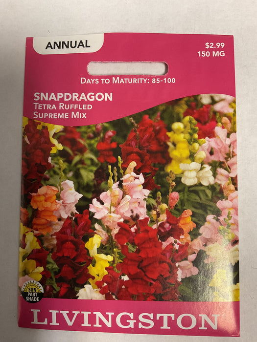 SNAPDRAGON TETRA RUFFLED MIX