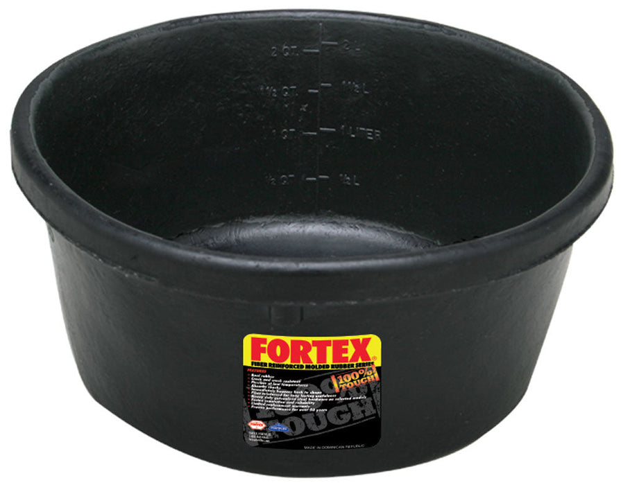 2 QT RUBBER PAN