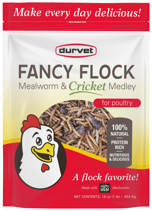 FANCY FLOCK MEALWORM & CRICKET