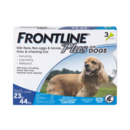 FRONTLINE PLUS DOG 23-44#