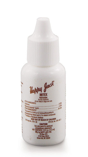 HAPPY JACK MITEX 1/2 OZ.