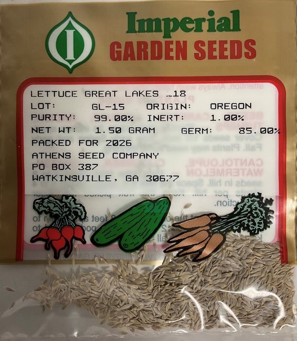 GREAT LAKES LETTUCE 1.50 GRAM