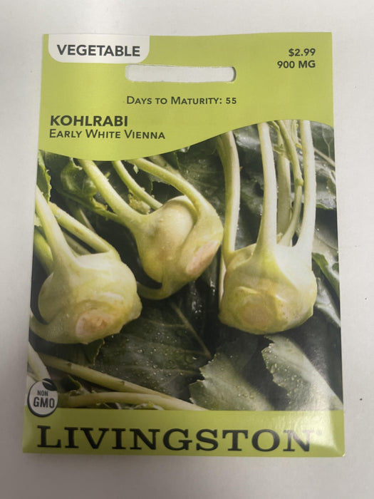 KOHLRABI EARLY WHITE VIENNA