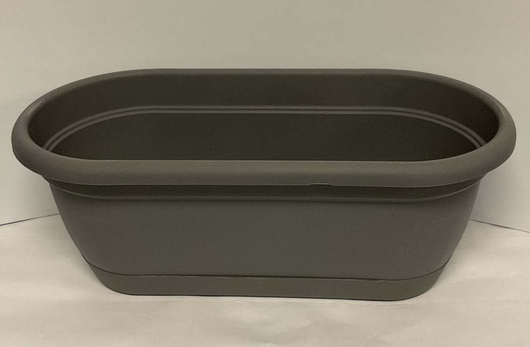 18" WINDOW BOX CHARCOAL