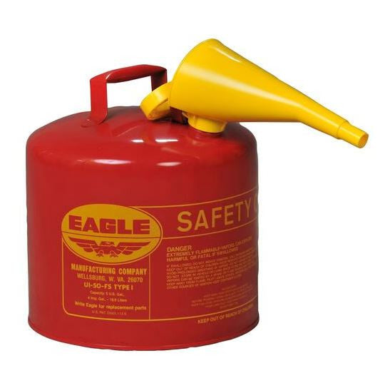 GAS CAN 5 GALLON METAL
