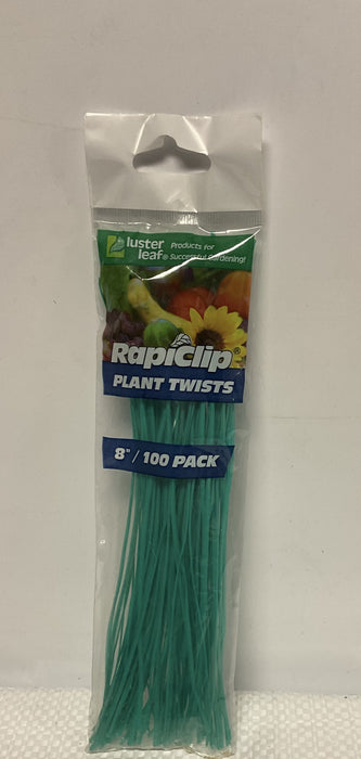 LUSTER LEAF PLANT TWIST TIES 8
