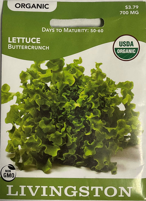 ORGANIC- LETTUCE BUTTERCRUNCH