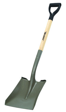 D HANDLE SQUARE POINT SHOVEL