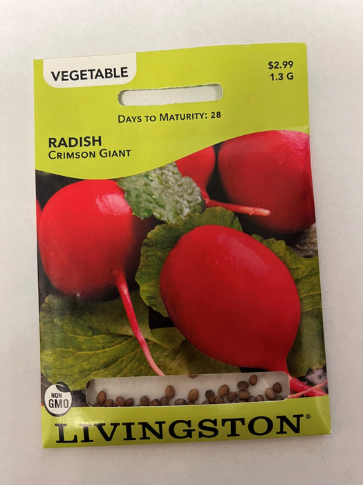 RADISH CRIMSON GIANT