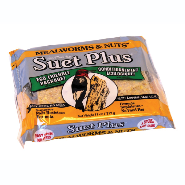 SUET PLUS MEALWORMS & NUTS
