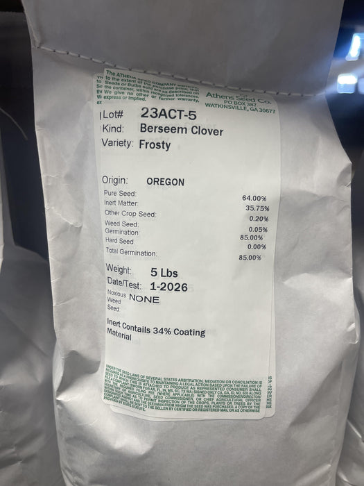 CLOVER-FROSTY BERSEEM 5#