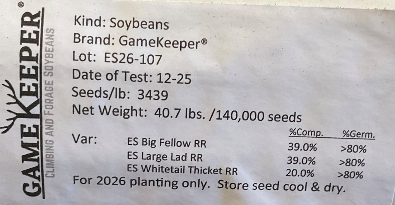 SOYBEAN-GAMEKEEPER RR UNIT