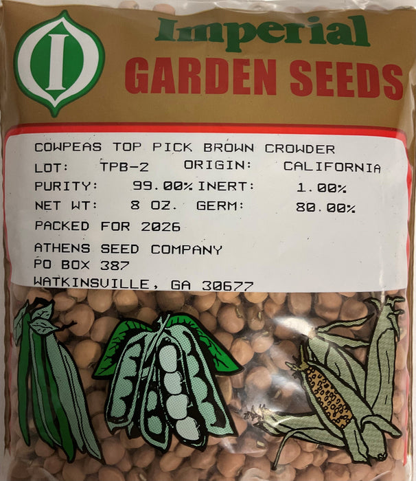 TOPPICK BROWN CROWDER PEA 1/2#