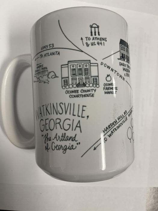 MUG-WATKINSVILLE,GA MAP