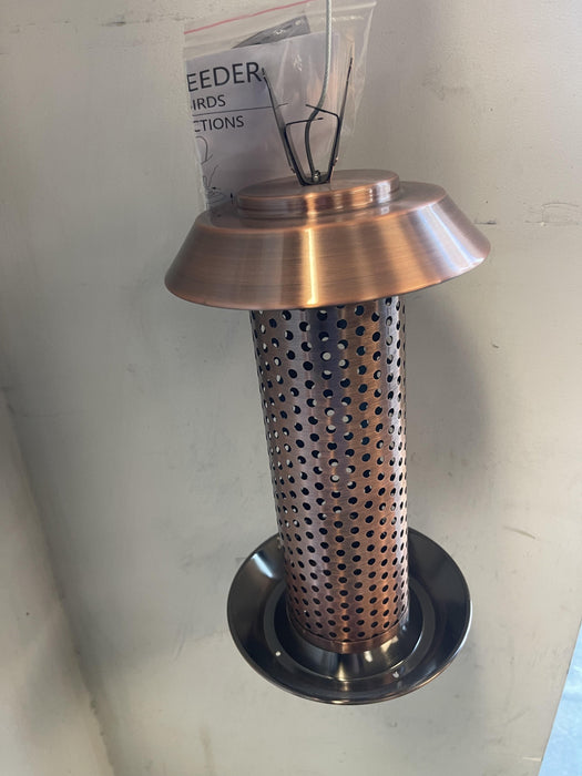 AGWAY BRONZE TUBE FEEDER 13IN