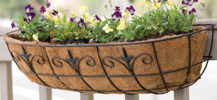 30" WINDOW PLANTER W/LINER