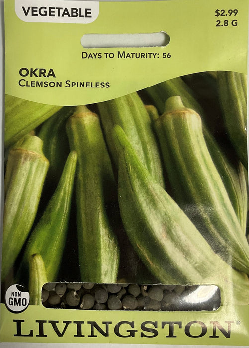 OKRA CLEMSON SPINELESS