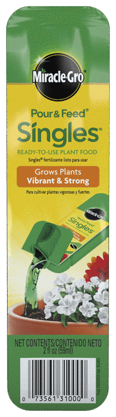 MIRACLE-GRO POUR&FEED SINGLES