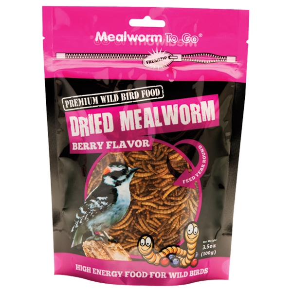 MEALWORM & BERRY TO GO 3.5 OZ
