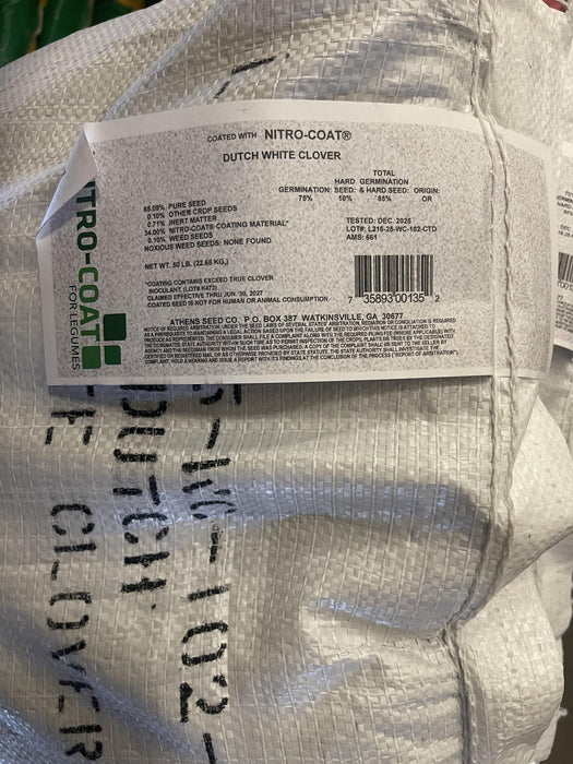 CLOVER-WHITE DUTCH/MARCO 50#