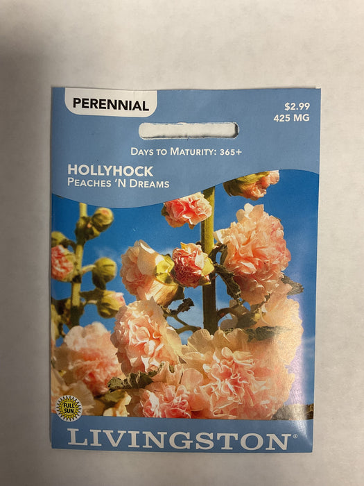HOLLYHOCK PEACHES 'N DREAMS