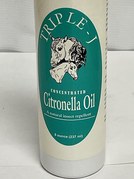 TRIPLE-J-CITRONELLA OIL 8 OZ
