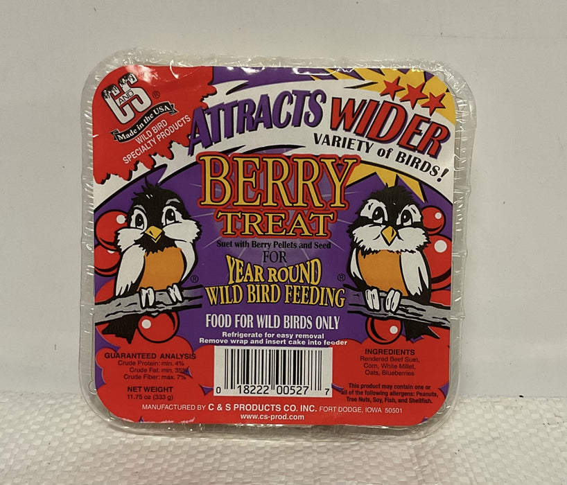 C&S BERRY TREAT 11.75 OZ SUET
