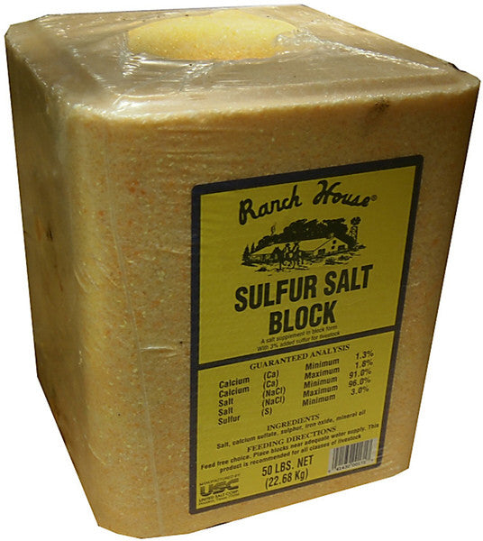 SULPHUR SALT BLOCK 50#
