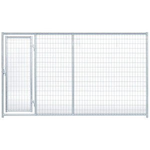 SINGLE DOOR 2X4 MESH KENNEL