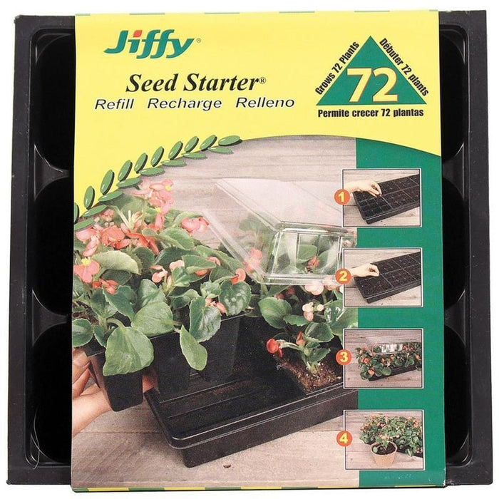 JIFFY 72 SEED STARTER REFILL