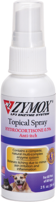 ZYMOX-HYDROCORTIZONE SPRAY 2OZ