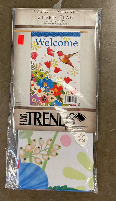 GARDEN FLAG WELCME GARDEN FLA