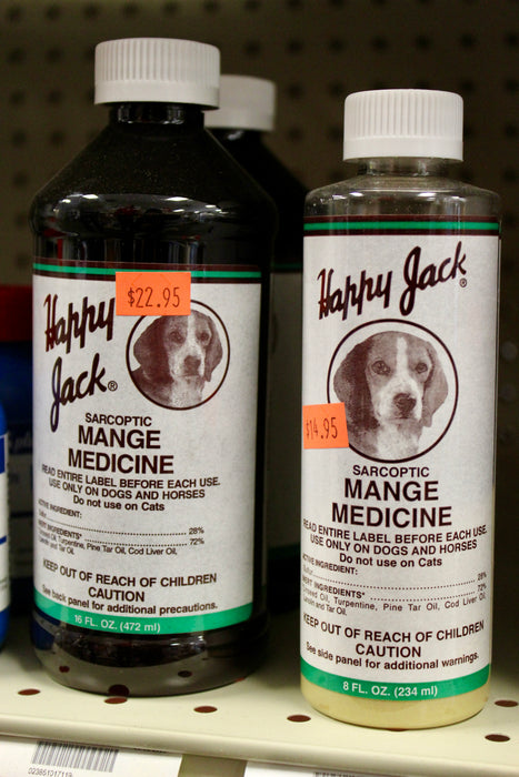 HAPPY JACK MANGE MED 16 OZ