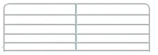 6 BAR GALV ROUND CRN GATE 6'