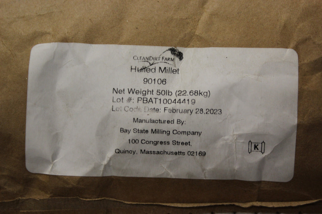 ASC-FEED MILLET HULLED 50#