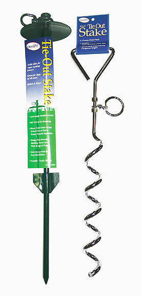 DOME TIE OUT STAKE GREEN