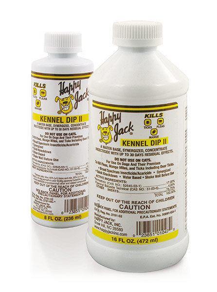 HAPPY JACK KENNEL DIP II 16 OZ