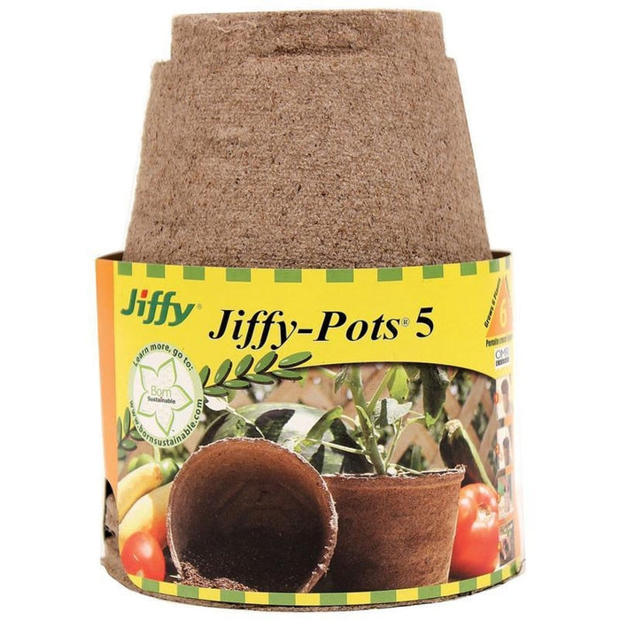 5" ROUND PEAT POT 6 PACK