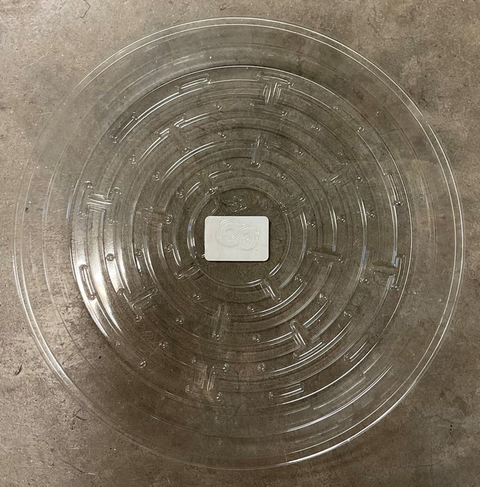 CLEAR VINYL SAUCER 8" VS8