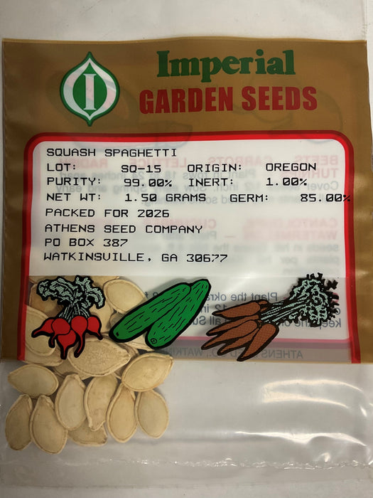 SPAGHETTI SQUASH 1.50 GRAM