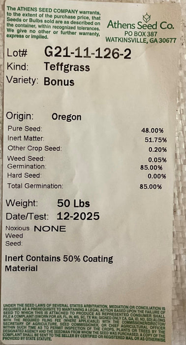 TEFF-BONUS 50#