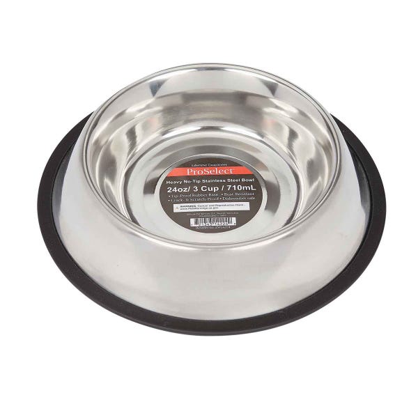 NON SKID/NON TIP 24OZ BOWL
