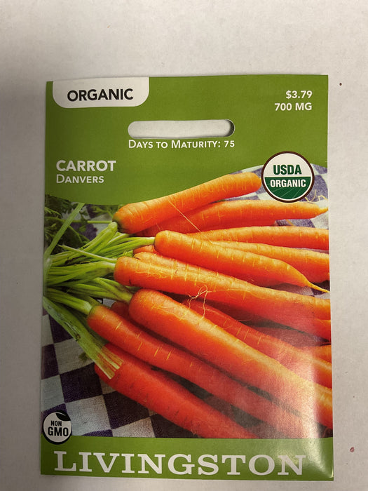 ORGANIC- CARROT DANVERS