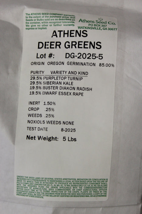 FALL MIX-DEER GREENS 5#
