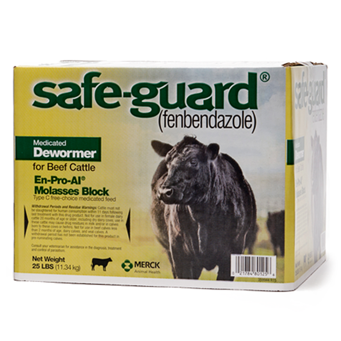 SAFEGUARD DEWORMER BLOCK 25#