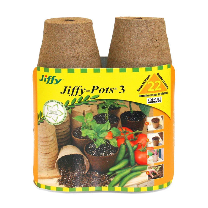 3" ROUND PEAT POT 22 BONUS PK
