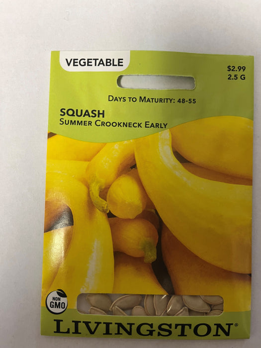 SQUASH SUMMER CROOKNECK