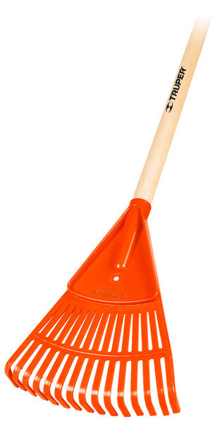 POLY ORANGE SHRUB RAKE