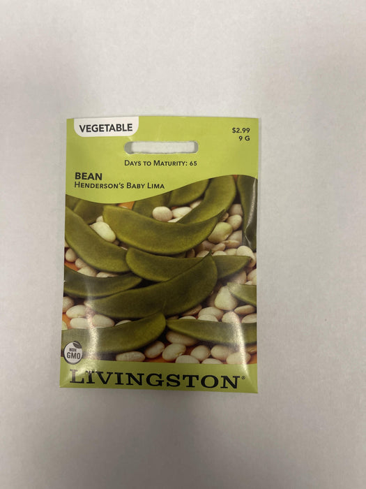 HENDERSON BABY LIMA BEAN 9G